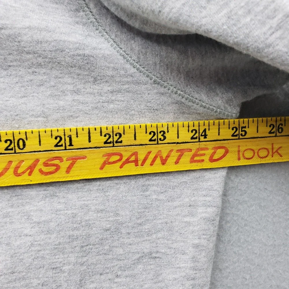 Polo Ralph Lauren Pony Logo Crewneck Sweatshirt Light Gray Preppy Minimalist L